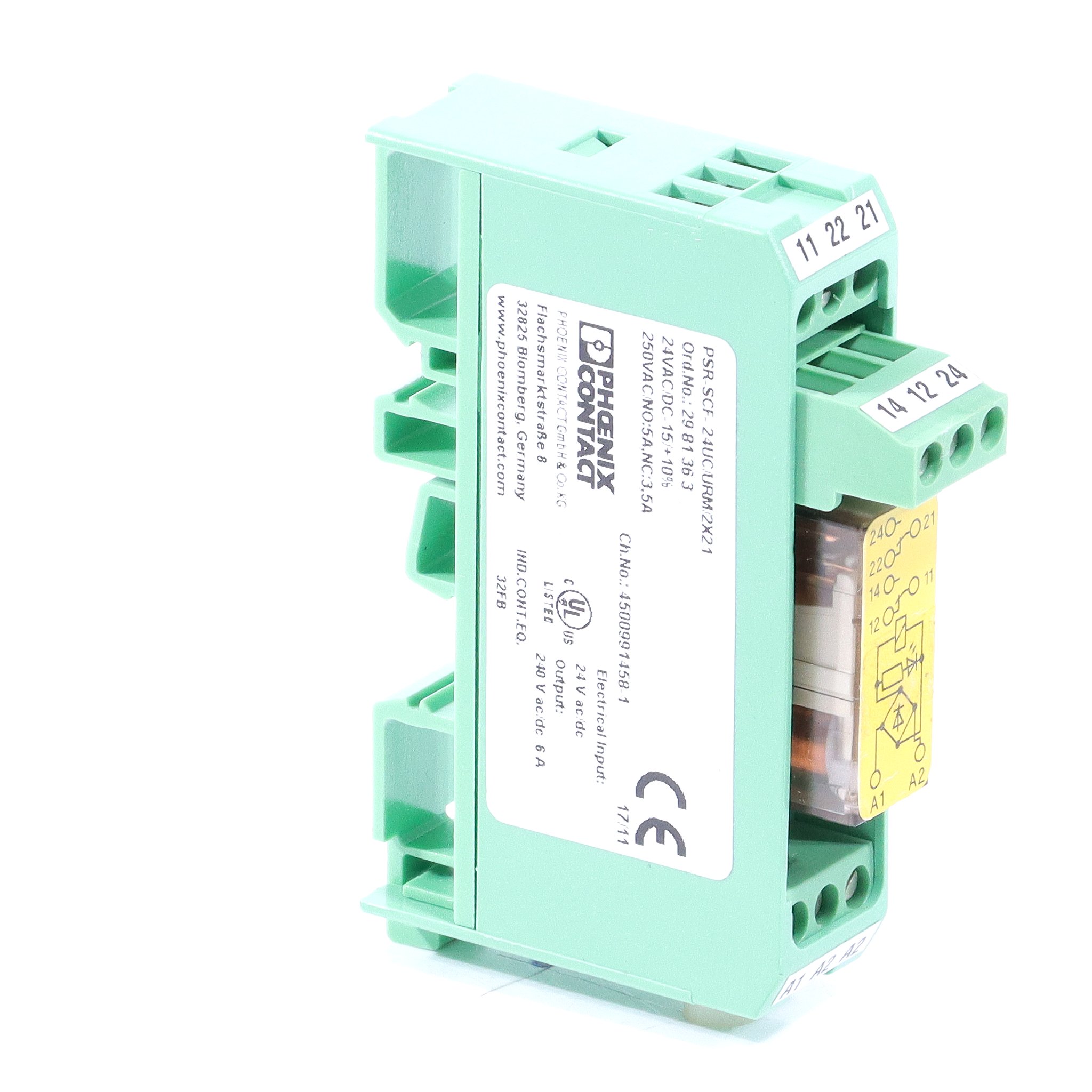 Koppelrelais PSR-SCF-24UC/URM/2X21 Gebraucht